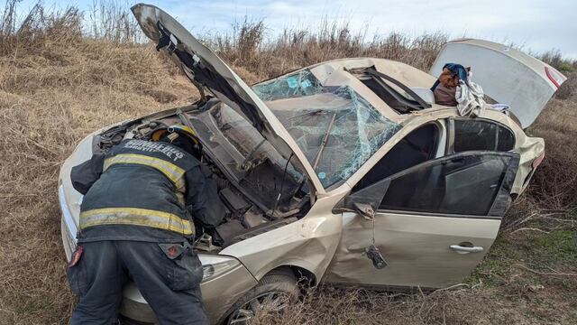 Accidente km 216 en la Autovía 19