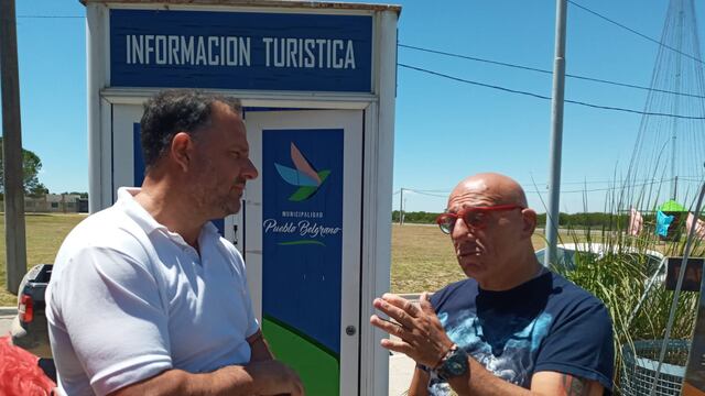 Toty Ciliberto junto a Francisco Fiorotto