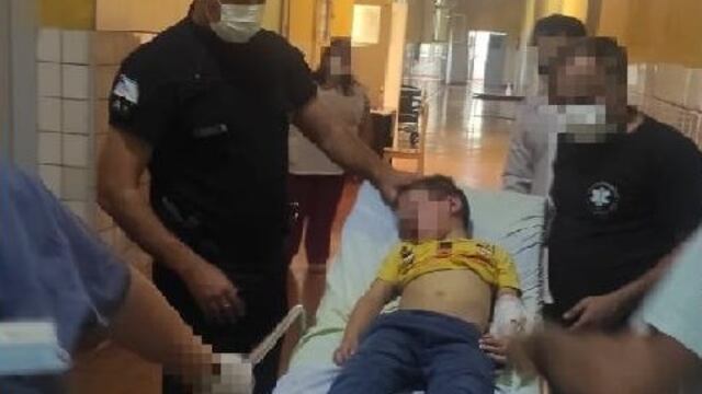 Alba Posse: asistieron a un niño que no podía respirar.