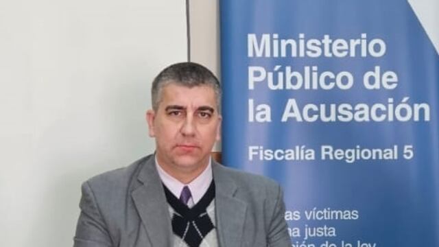 El Fiscal Regional Carlos Vottero