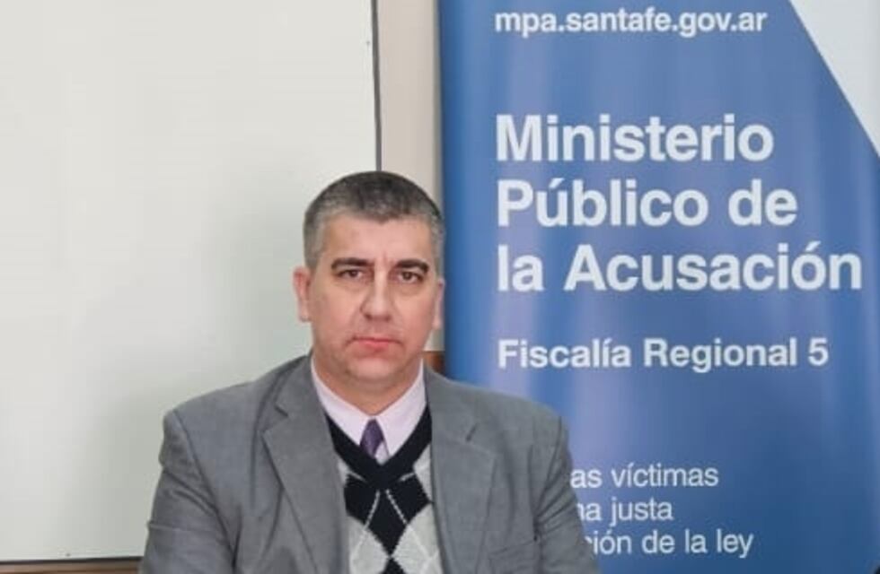 El Fiscal Regional Carlos Vottero presentará el Informe de Gestión de la Fiscalía Regional 5