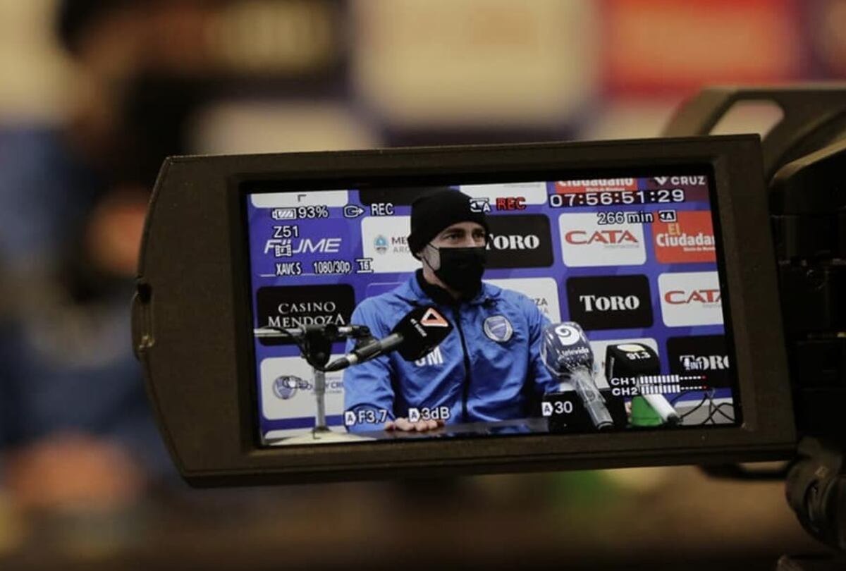 Sebastián Méndez, técnico de Godoy Cruz, de cara al próximo semestre del fútbol argentino.