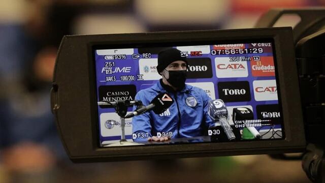 Sebastián Méndez, técnico de Godoy Cruz, de cara al próximo semestre del fútbol argentino.