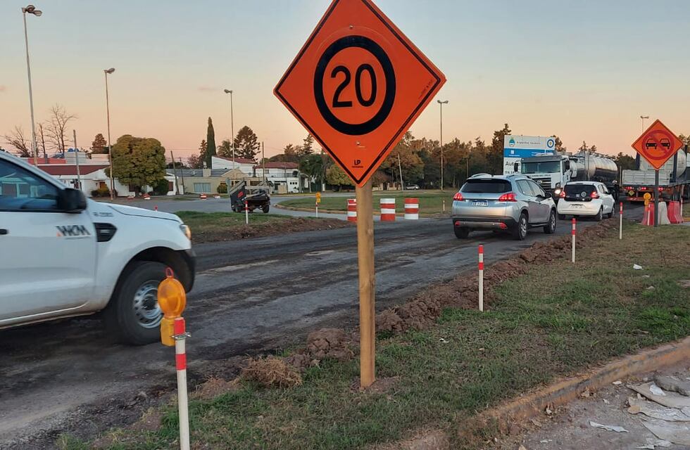 Autopista de la 34: quedó permanente el desvío en el acceso a Sunchales