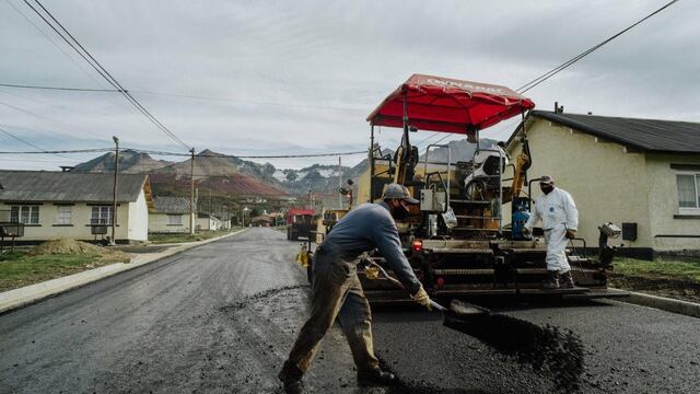 Pavimentación: finaliza la obra de la calle Granannielo en el Barrio Brown