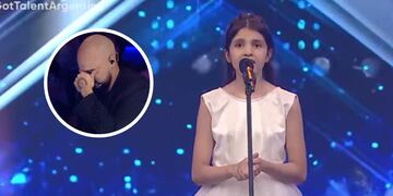Fiorella, la comodorense de 11 años que emocionó con su voz en Got Talent Argentina 2023.