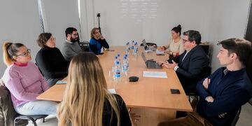 Reunión entre la UIER y el municipio de Paraná.