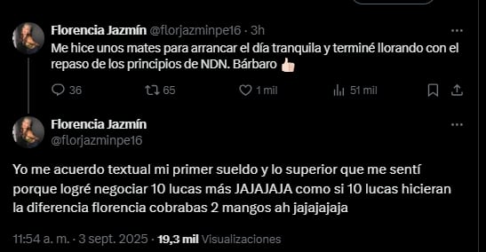 La confesión de Flor Jazmín sobre el salario en Luzu Tv que generó polémica