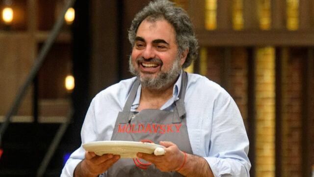 Roberto Moldavsky volvió a Masterchef Celebrity. (Prensa Telefe)