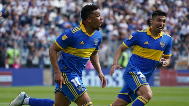 Fabra puso el primero para Boca. (Gentileza Clarín).