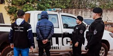 Detienen a un prófugo acusado de homicidio en San Pedro.