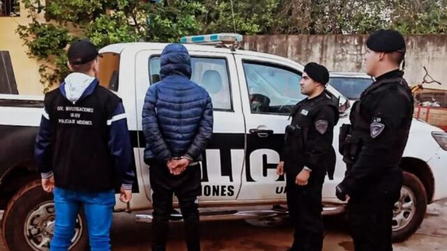 Detienen a un prófugo acusado de homicidio en San Pedro.
