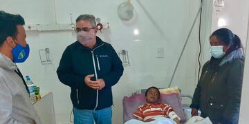 El gobernador anunció la creación de la traza para la localidad belincha de El Tolar.