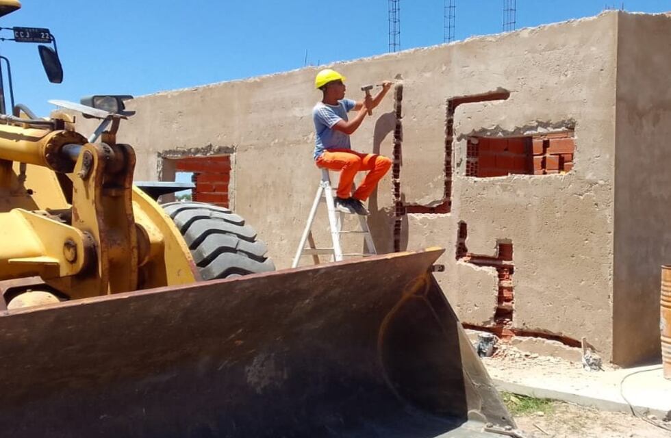 Construyen 40 nuevas unidades habitacionales en Urdinarrain