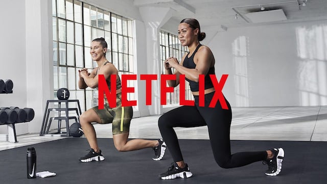 Entrenamientos de Nike en Netflix.