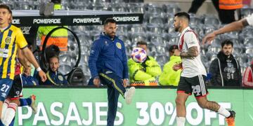 El exfutbolista de 38 años dirigió 25 partidos y obtuvo el 40 % de los puntos.