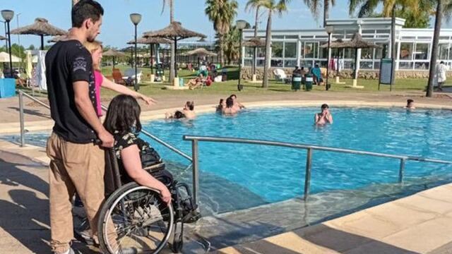 Accesibilidad en termas. Prensa Colón