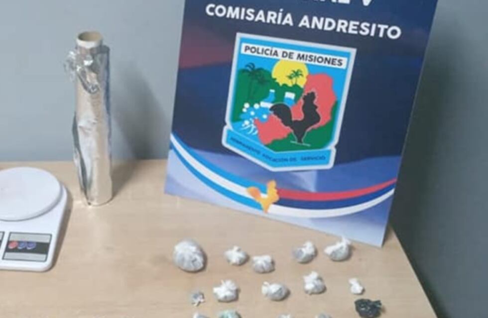 Investigaban un robo y desarticularon un kiosco narco en Comandante Andresito