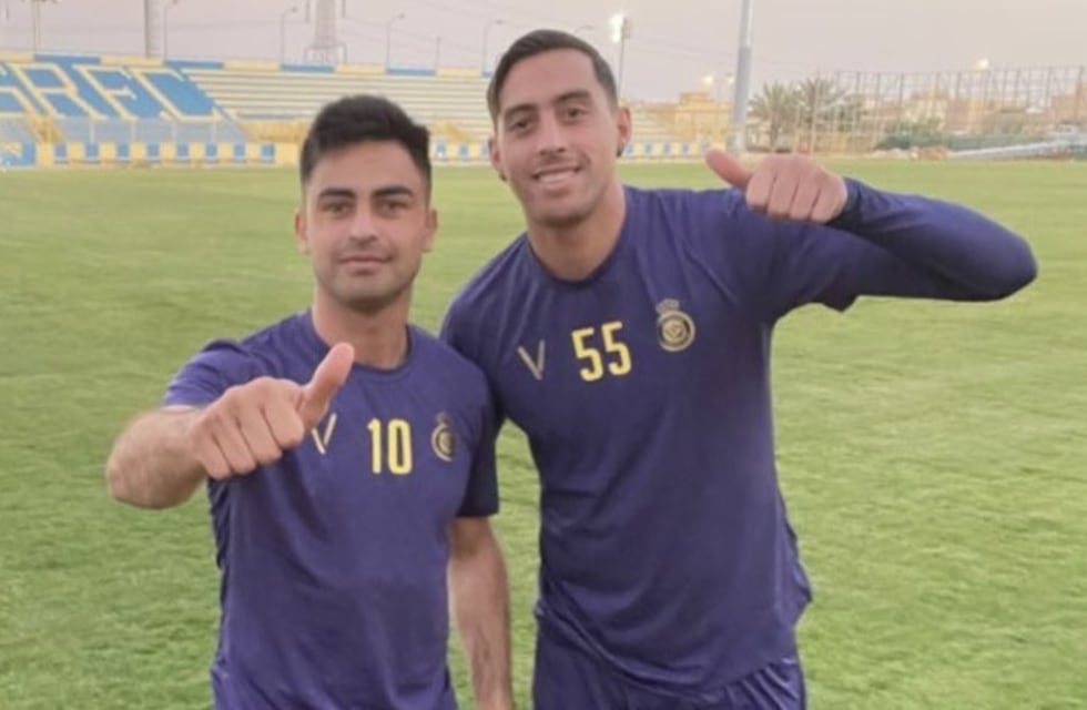 Pity Martínez y Ramiro Funes Mori: el reencuentro de los jugadores mendocinos en el Al Nassr de Arabia