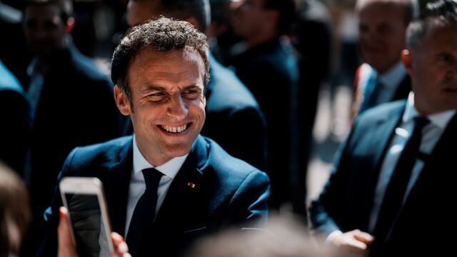 Macron habría ganado las elecciones en Francia. (AP)