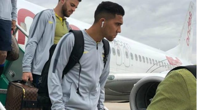 "Bebelo" Reynoso vino a Córdoba con Boca. Los hinchas estarán en Kempes para apoyar al primer equipo tras la derrota con River.