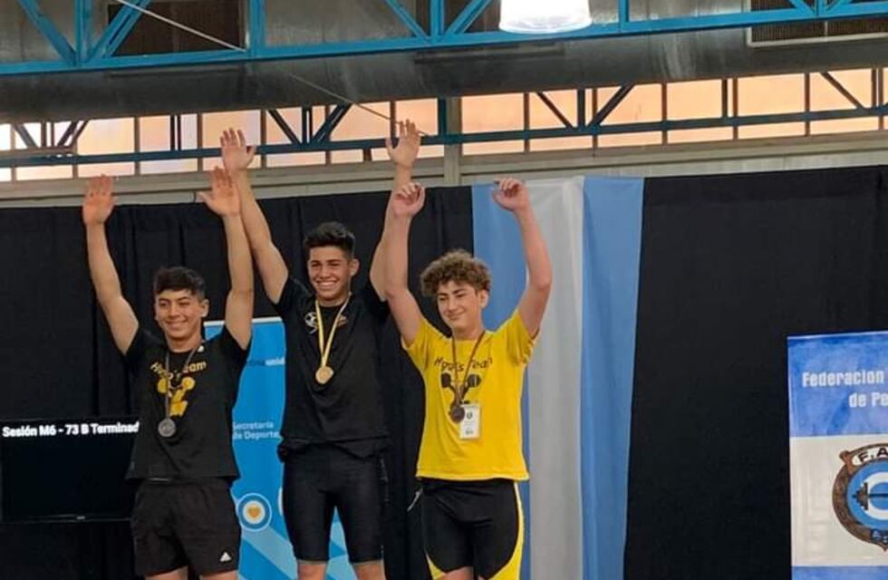 Levantamiento de pesas: Juanpi Capovila puso a Concordia en lo más alto del país