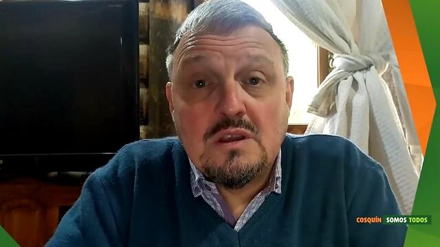 Intendente de la ciudad de Cosquín, Gabriel Musso. (Foto: Captura / video Facebook Municipalidad de Cosquín).