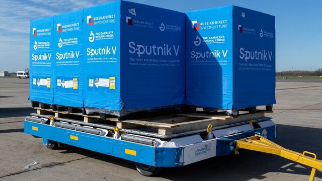 Vacunas Sputnik V en Mendoza.