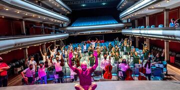 Abel Pintos en el Teatro La Comedia de Rosario (Municipalidad de Rosario)