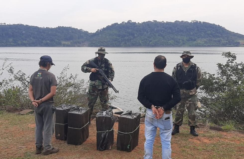 Prefectura incautó un cargamento de cigarrillo ilegal en Corpus