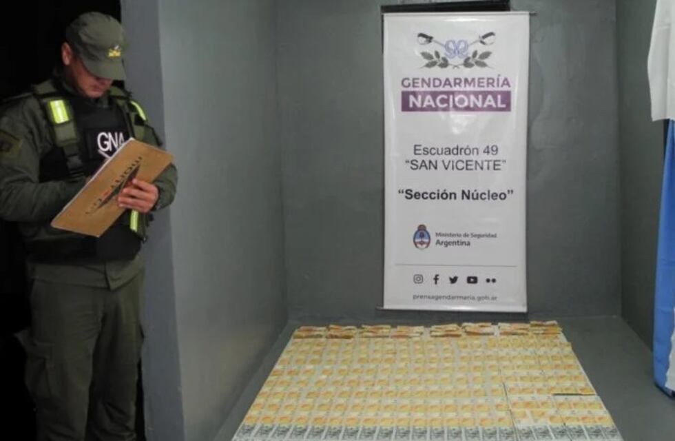 Decomisan millonario contrabando de divisas en San Vicente