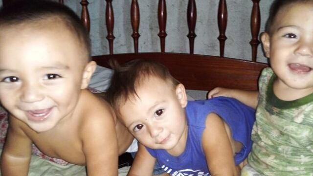 Los trillizos azuleños cumplieron un año