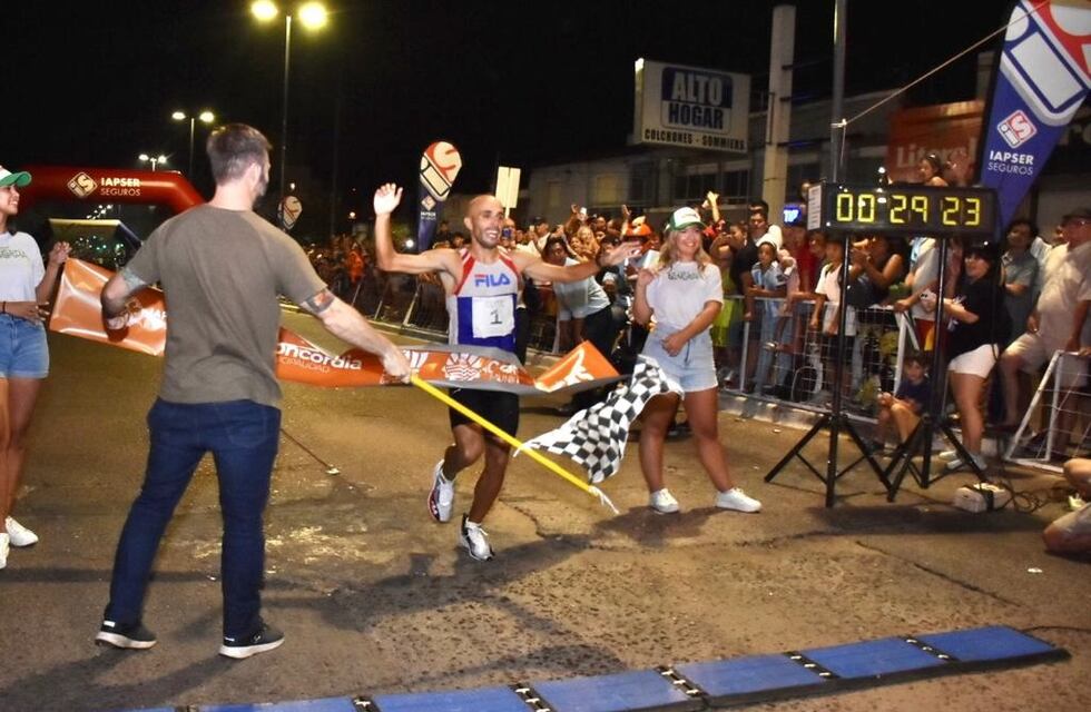 Maratón de Reyes: Martín Méndez y Rosa Godoy fueron los ganadores de la prueba en Concordia