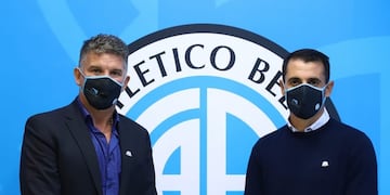 "Bienvenido a tu casa", lo recibió el Luifa Artime al nuevo entrenador.