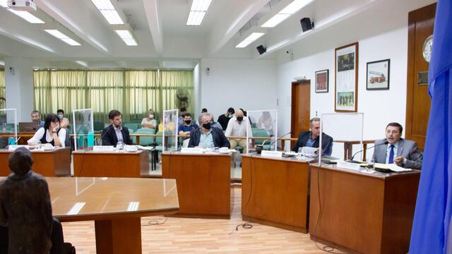 Sesión del Concejo Municipal de Rafaela