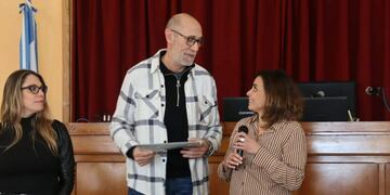 Jorge Faggiano fue declarado deportista insigne de Coronel Rosales.