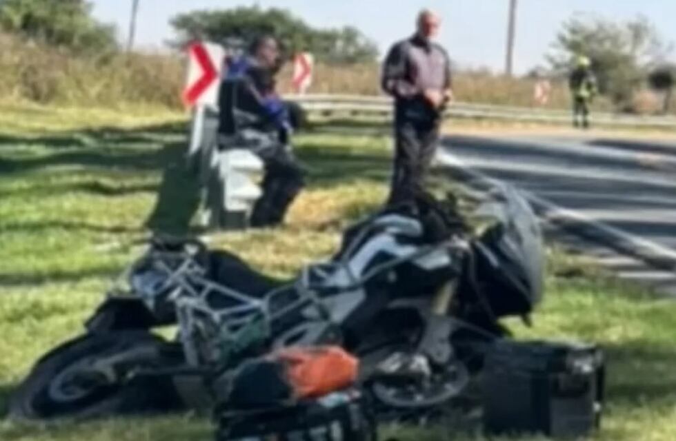 Los Chañaritos: un motociclista de 64 años perdió la vida en un accidente