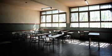 Aulas vacías.