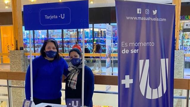 El shopping Paseo del Fuego cuenta con un punto de atención de la Tarjeta +U