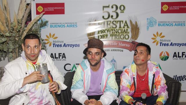 Los Caligaris en la Fiesta Provincial del Trigo