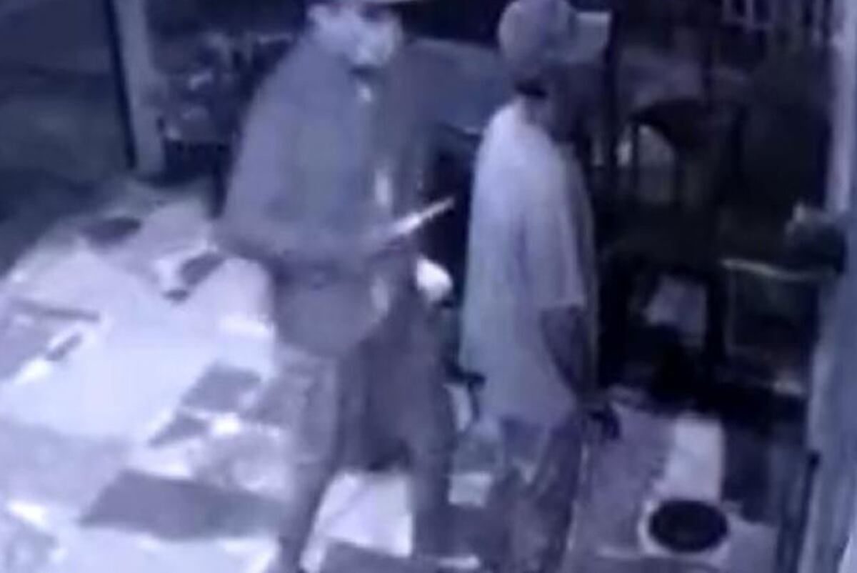 El asalto. (Gentileza El Doce)