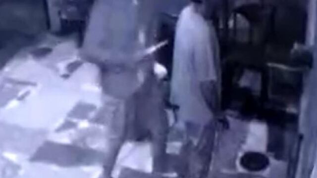 El asalto. (Gentileza El Doce)