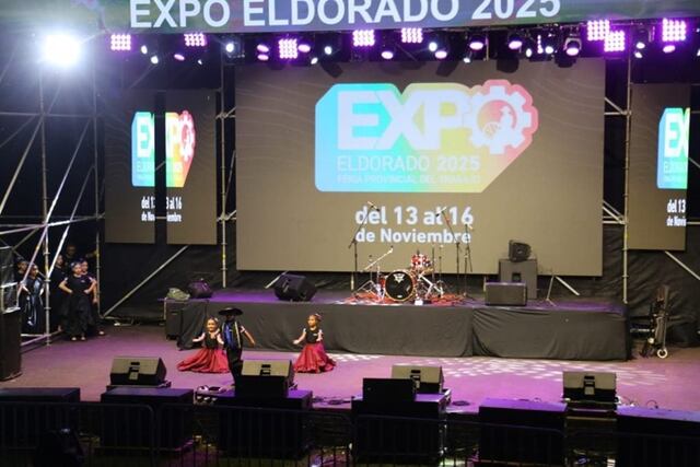 La Expo Eldorado 2025 abrió con un gran marco de público y más de 300 stands.