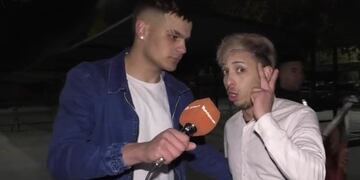 El joven contó que tuvo que invitarlo al amigo para que lo lleve.