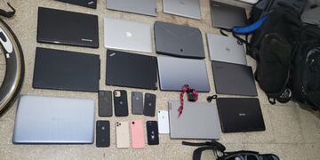 Elementos secuestrados. (Policía)