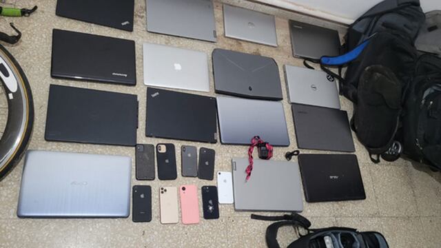 Elementos secuestrados. (Policía)