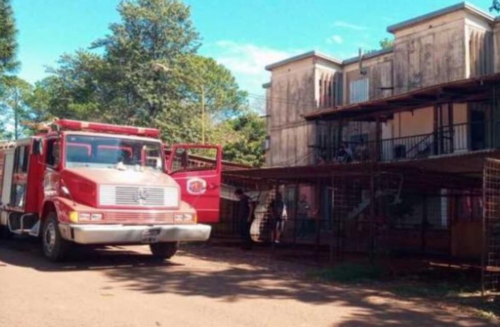 Un departamento se quemó parcialmente en Eldorado