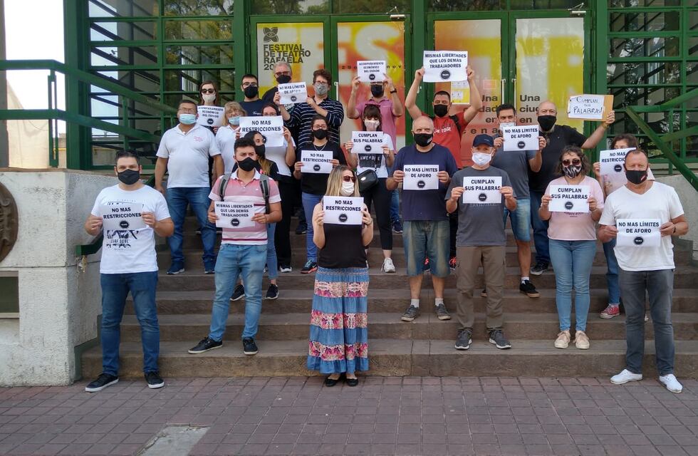 Trabajadores de eventos quieren que no haya más restricciones