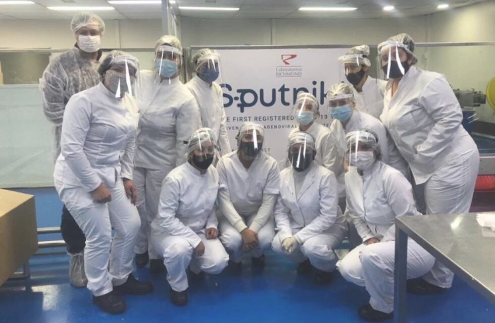 Vacunación: el Gobierno recibió más de 307 mil dosis del componente 2 de Sputnik V fabricada por Richmond
