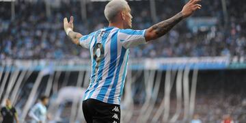 Copetti puso el 1 a 0 para Racing.
